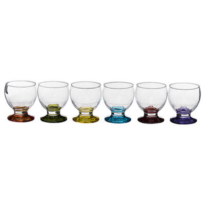 Wine Glassx6 Enriceau Colo 28 Gift