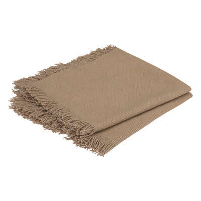 Napkin Cotton Maha Light Brown 40x40 X2 Gift