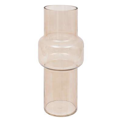 Glass Vase Light Pink Ella H30 Gift