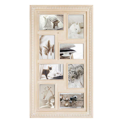 Wood 8 Picture Frame Elena Gift