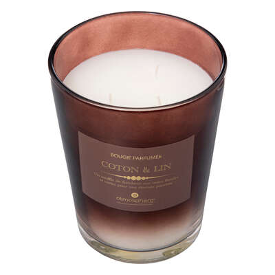 855g Cotton Alma Glass Candle Gift