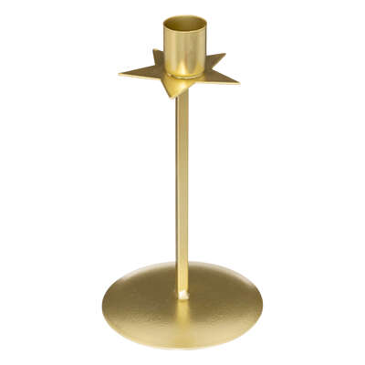 Metal Star Candle Holder 18cm Gift