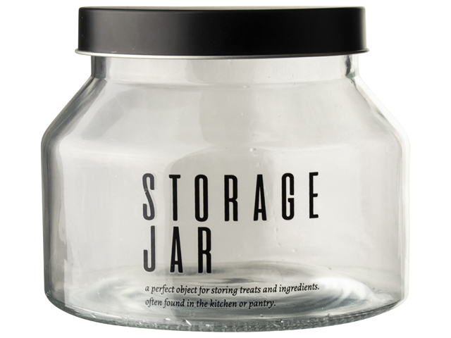 Glass Storage Jar 1600ml Gift