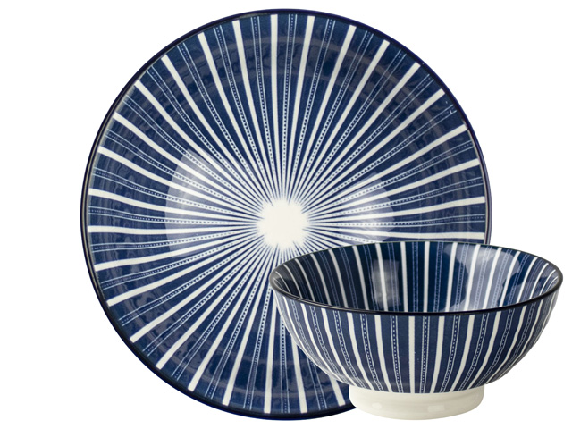 Dish 12cm Otb Stripes Gift