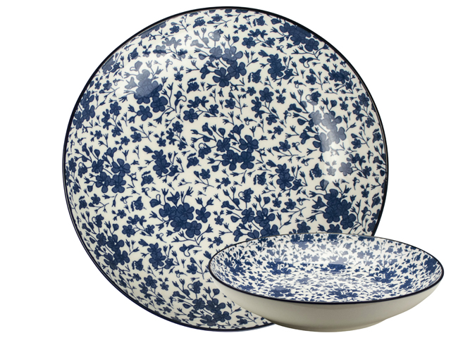 Bowl 21.5cm Otb Floral Gift