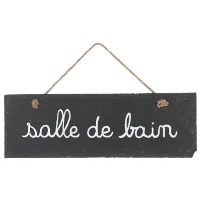 Hanging Sign Slate Salle De Bain Gift