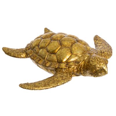 Turtle Gold Resin 18cm Gift
