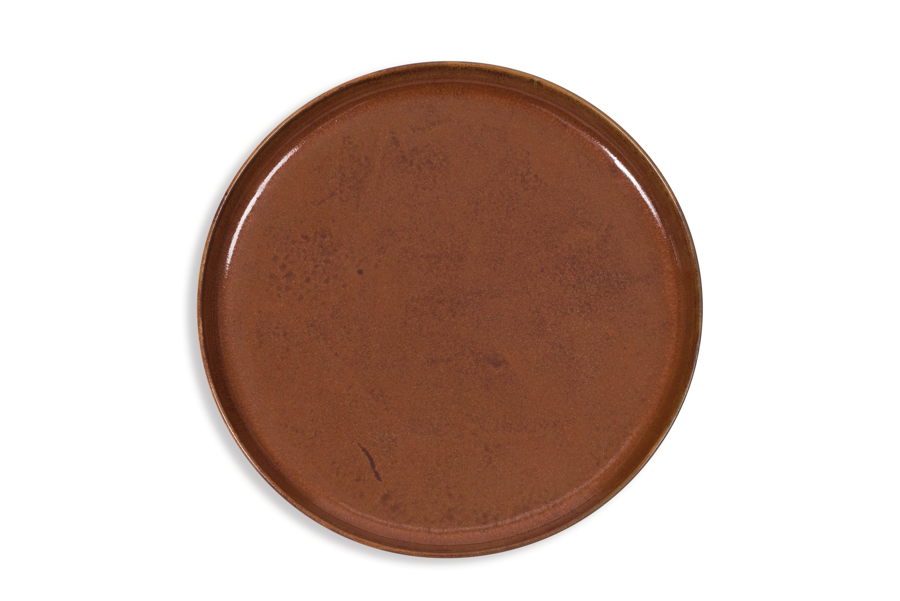 Unc Plate Georgetown 26cm Brown Gift