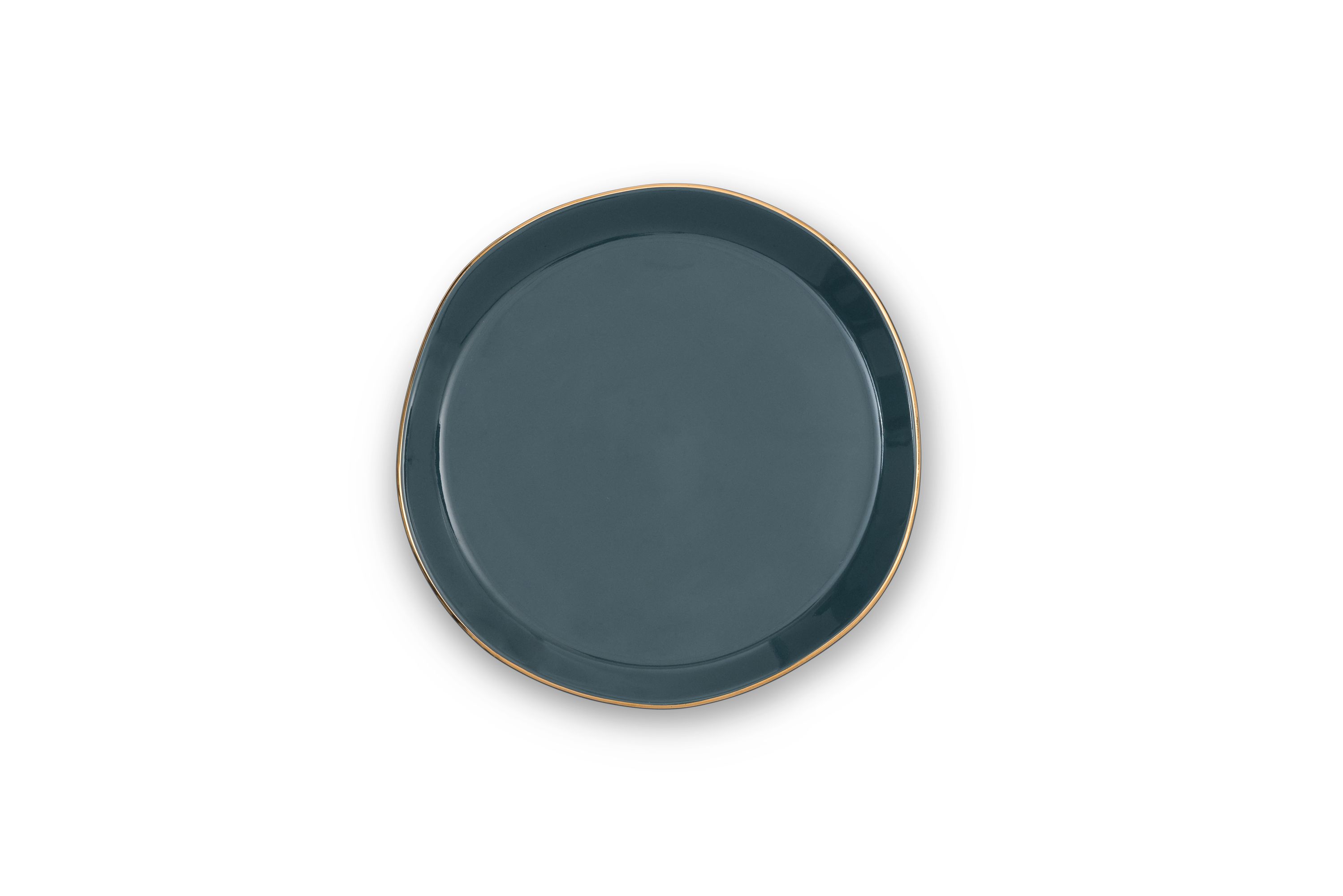 Unc Good Morning Plate Blue Green Gift