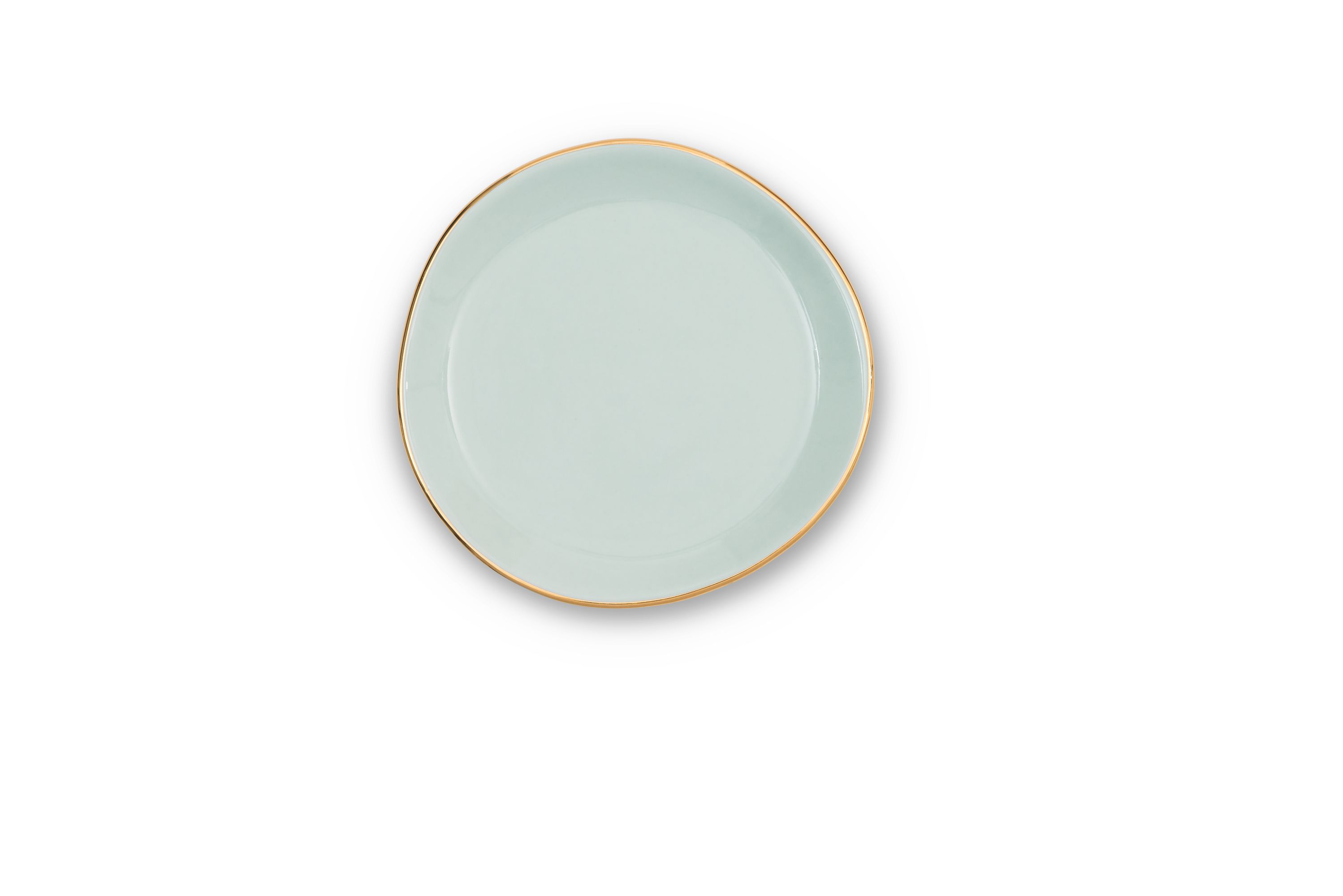 Unc Good Morning Plate Small Celadon Gift
