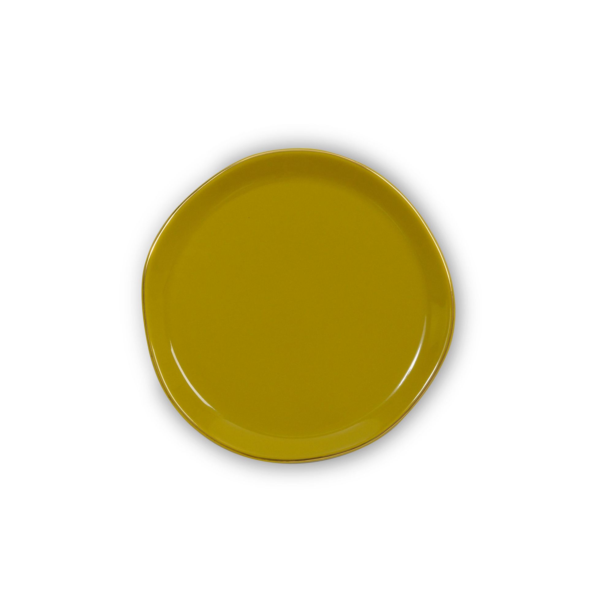 Unc Good Morning Plate Amber Green Gift