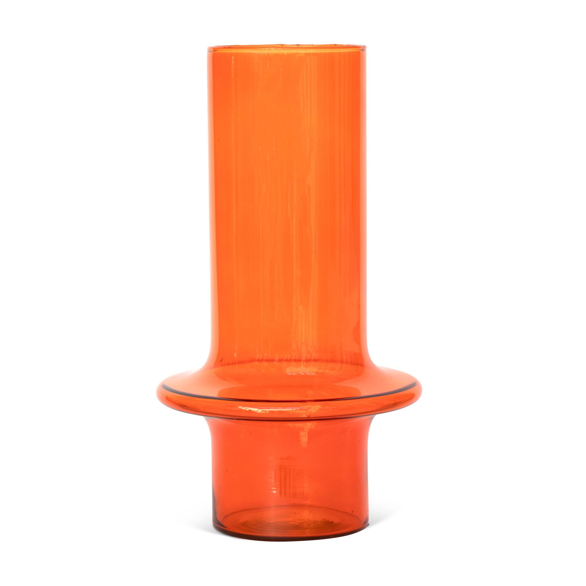 Unc Vase Recyled Glass Paprika Gift
