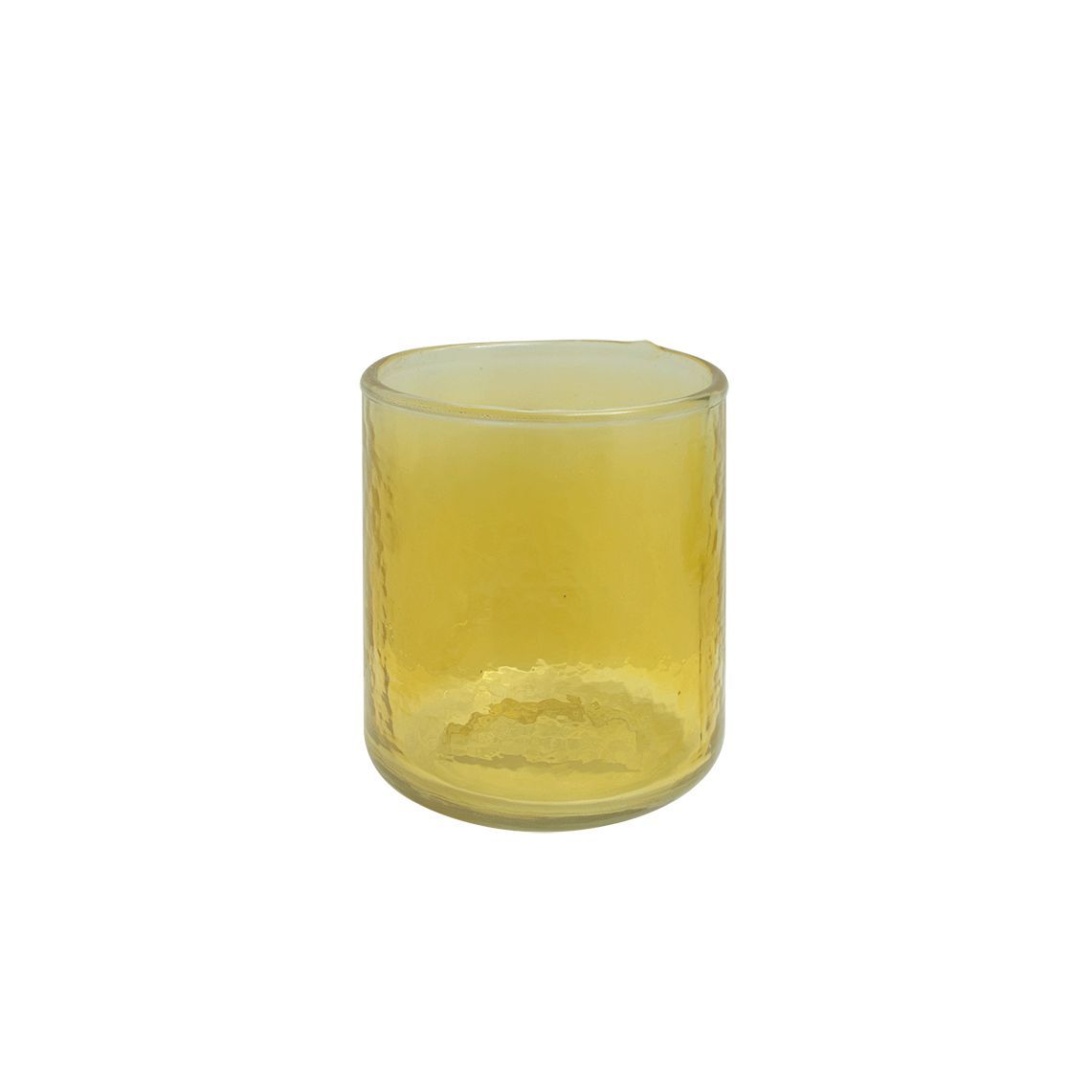 Unc Tumbler Recycled Glass Yolk Yellow Gift