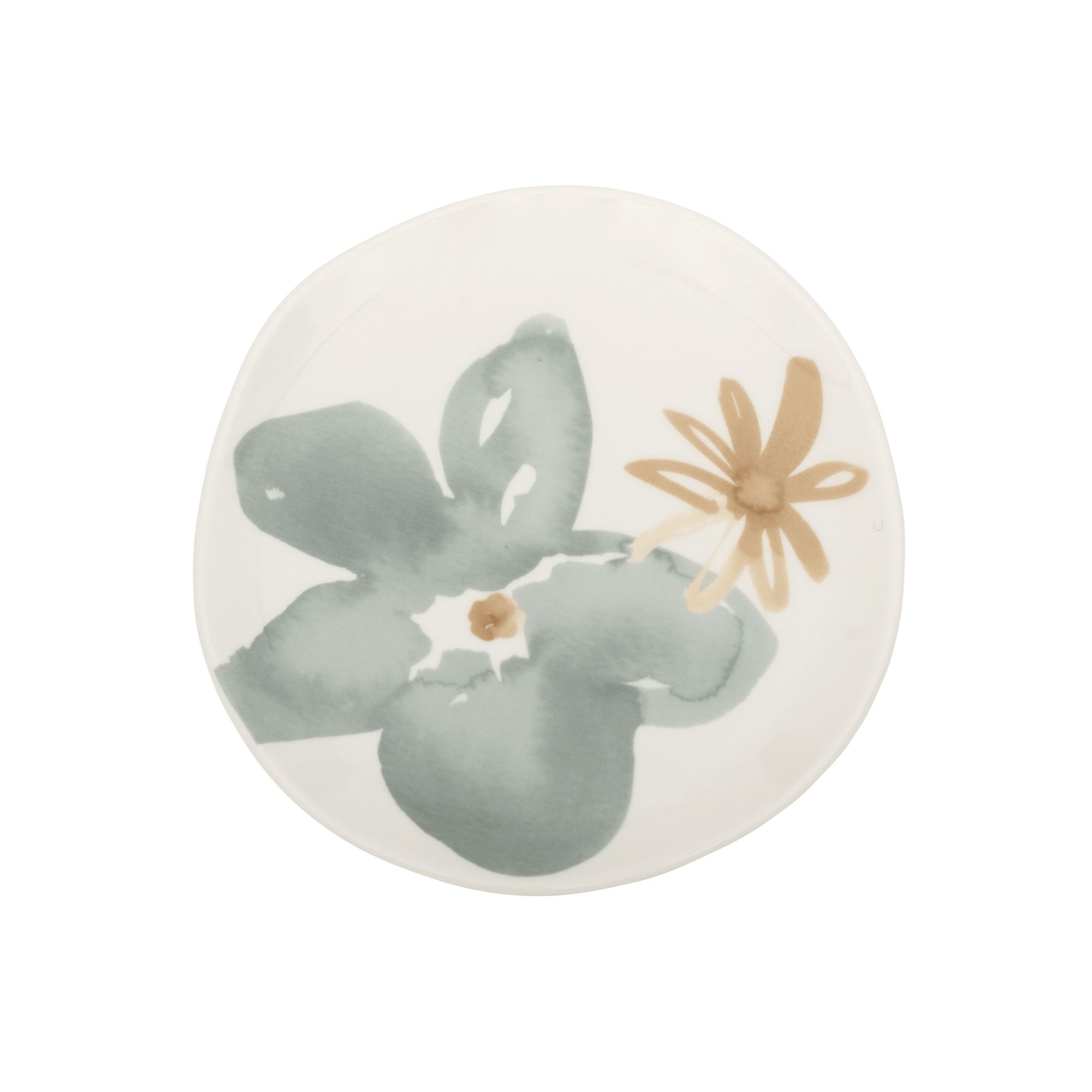 Unc Good Morning Plate Floral Gift