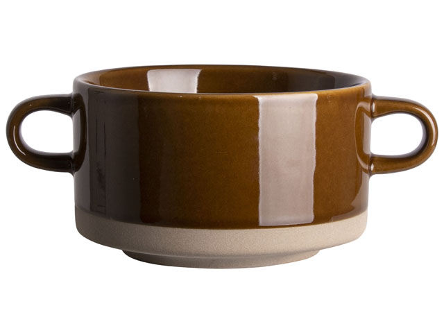 Woodstock Soup Bowl 450ml Mahogany Gift