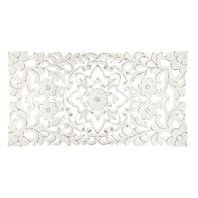 Mdf Wall Deco 85x45cm Flower Gift