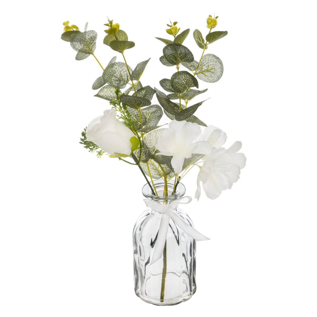 Eucalyptus Glass Vase H39 Gift