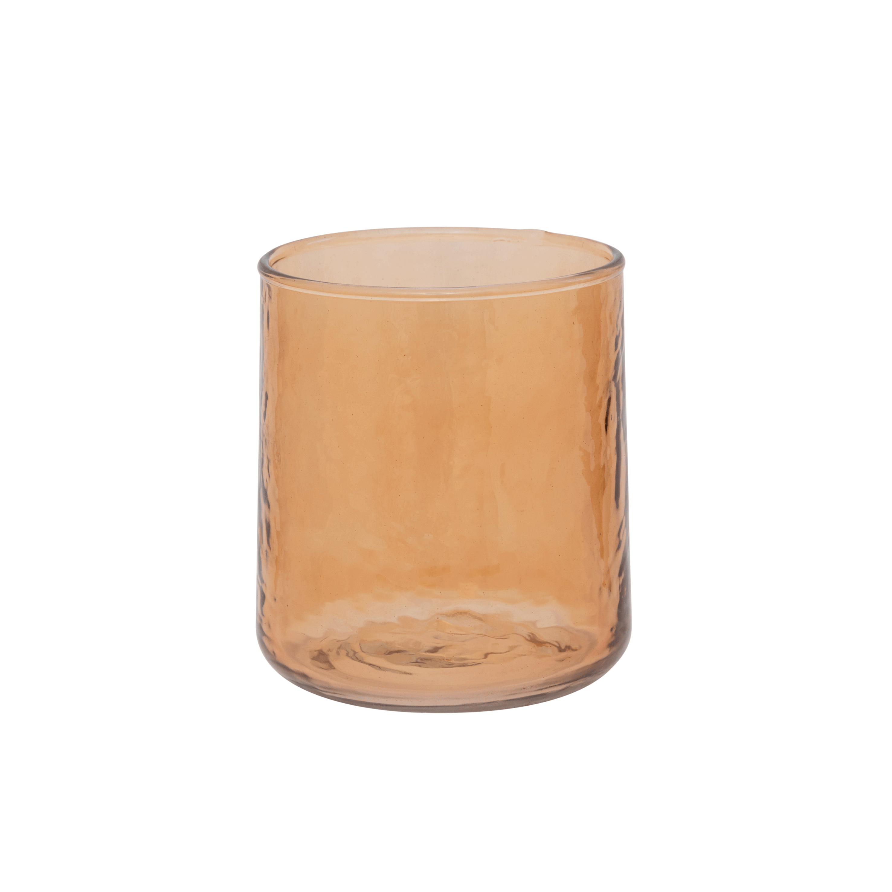Unc Tumbler Recycled Glass Apricot Nectar Gift