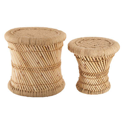 Natural Side Table X2 Gift