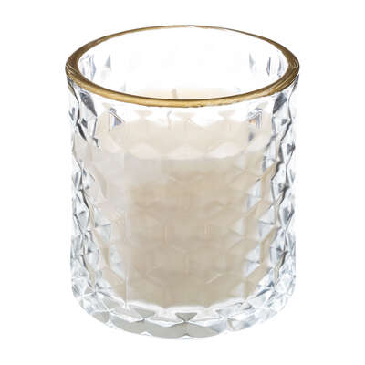 Scented Glass Candle+gold 200g Gift