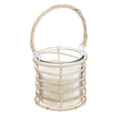 Citronella Rattan Candle 430g Gift