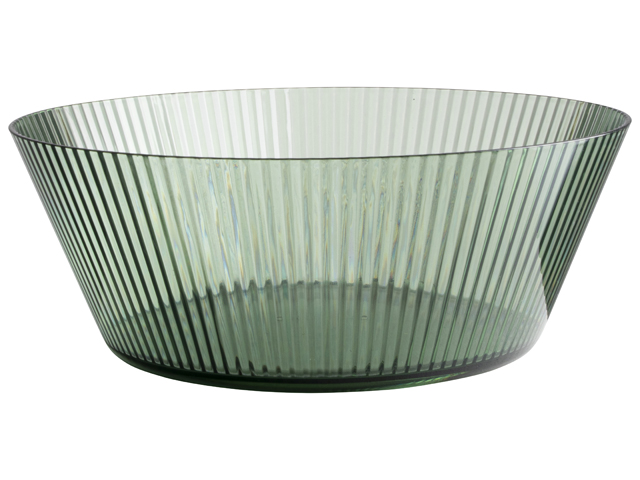 Salad Bowl D24x9cm Green Gift