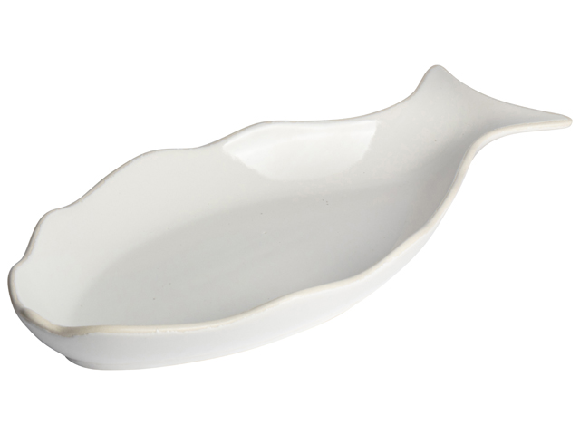 Bowl Fish 30x15x3.5cm White Gift