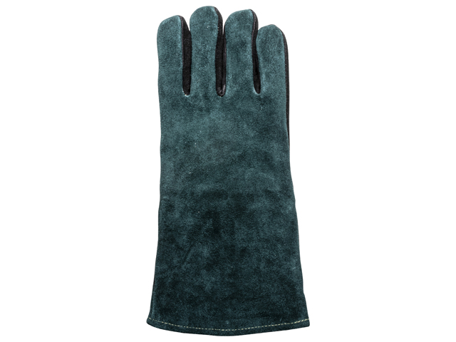 S2 Bbq Gloves Suede Green Gift