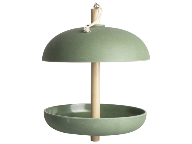 Bird Feeder D22x25cm Green Gift