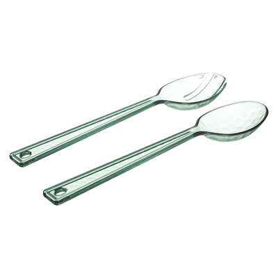 Salad Server Green X2 Garden Collection Gift