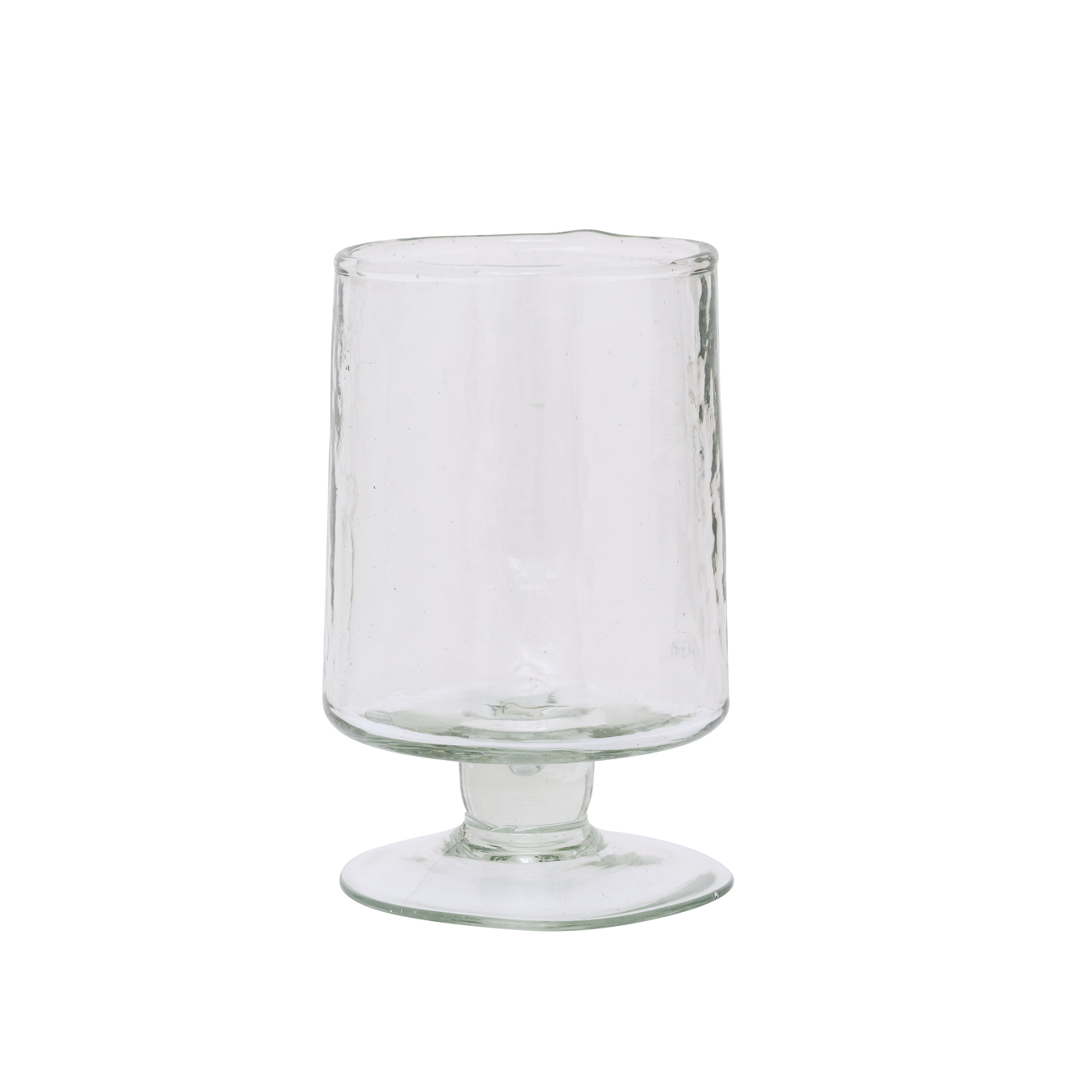Unc Wine Glass Hammered Transparent Gift