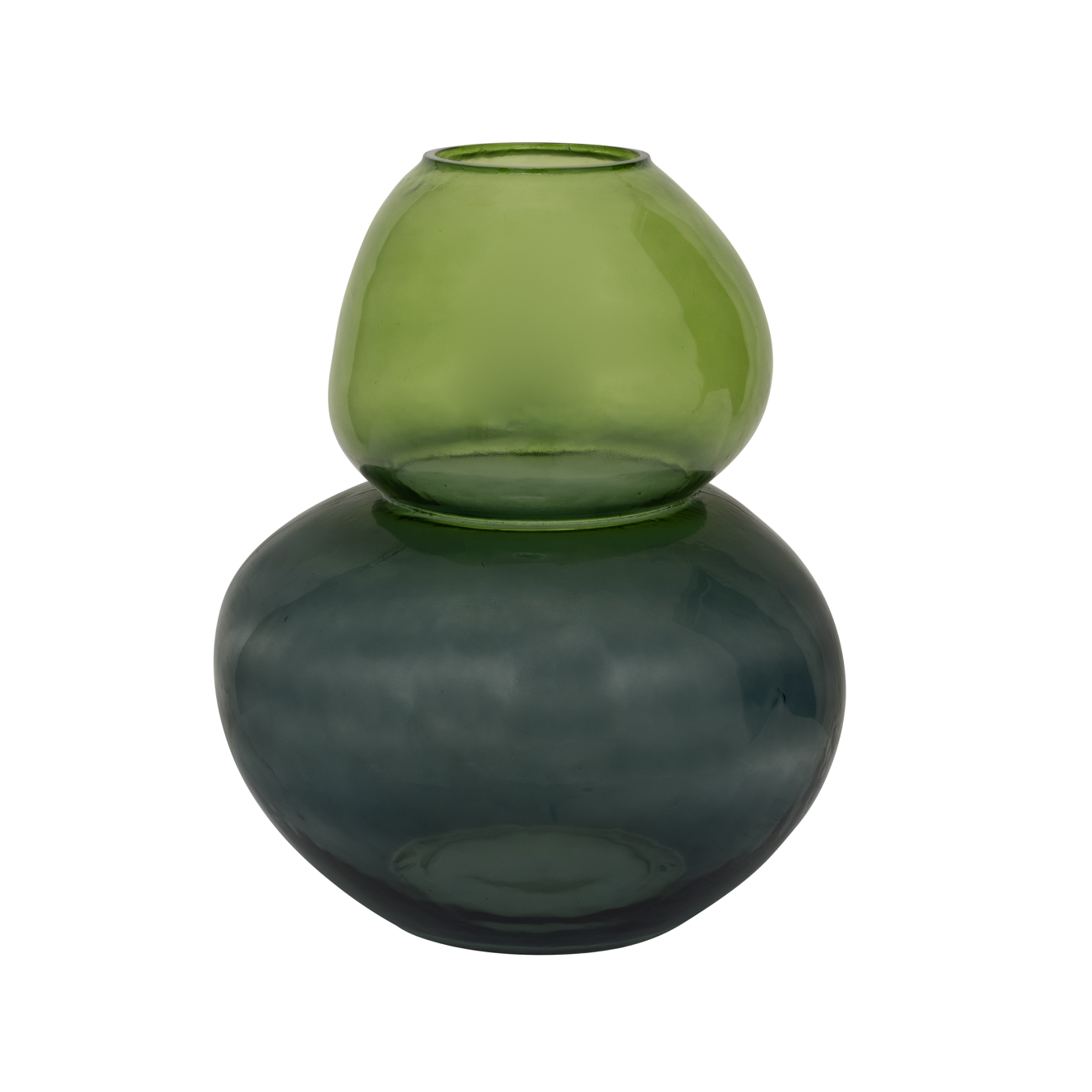Unc Vase Duo Toni Transparant Peridot/ Beetle Gift