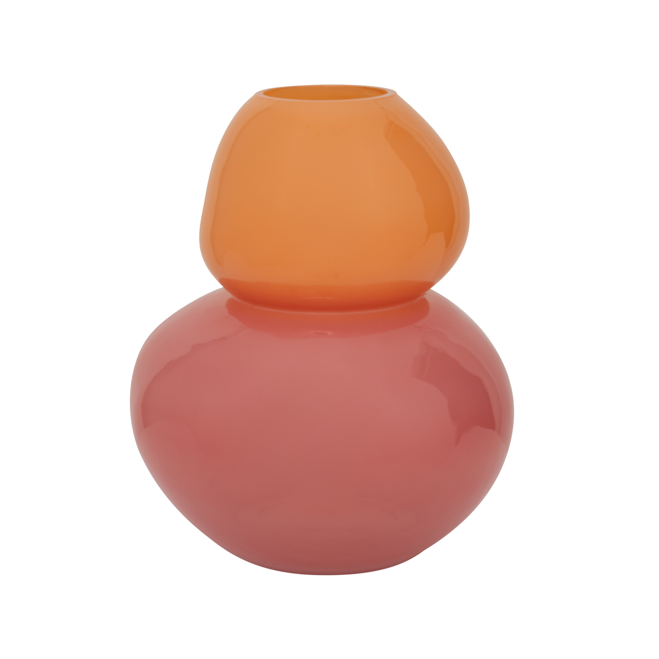Unc Vase Duo Toni Opaque Peach Wip/ Cameo Gift