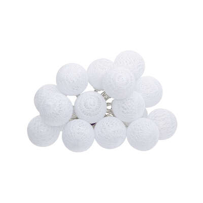 White Led Battery 16ball D3.5 Gift