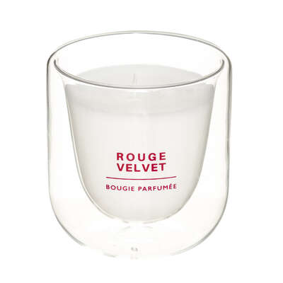 130g Red Velvet Glass Candle Gift