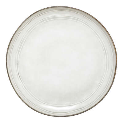 Flower Grey Dinner Plate D26 Gift