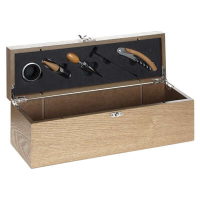 Sommelier Kit 5pcs Wood Gift