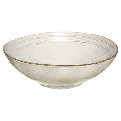 Flower Grey Salad Bowl D24 Gift