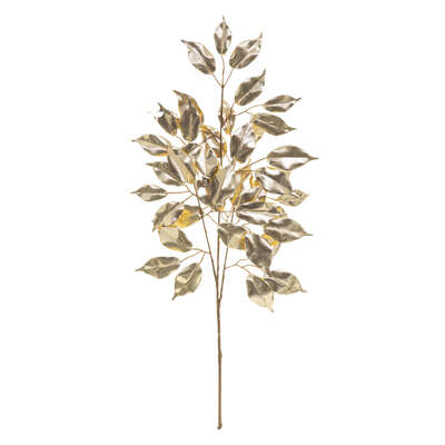 Ficus Branch Gold 74cm Gift