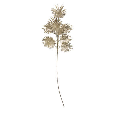 Gold Glitter Palm Branch 75cm Gift