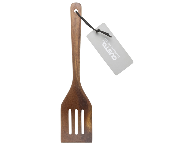 Acacia Slotted Turner 30.5cm Gift