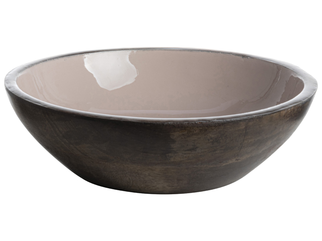 Mango Bowl With Enamel D22.3x6.4cm Gift