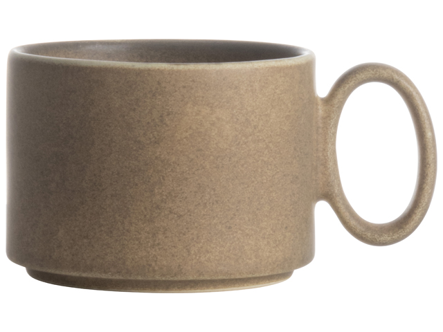 Mug Ear D8.2x6cm Brown Gift