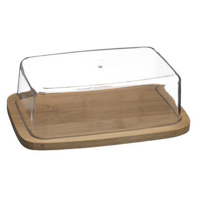 Butter Dish Bamboo Gift