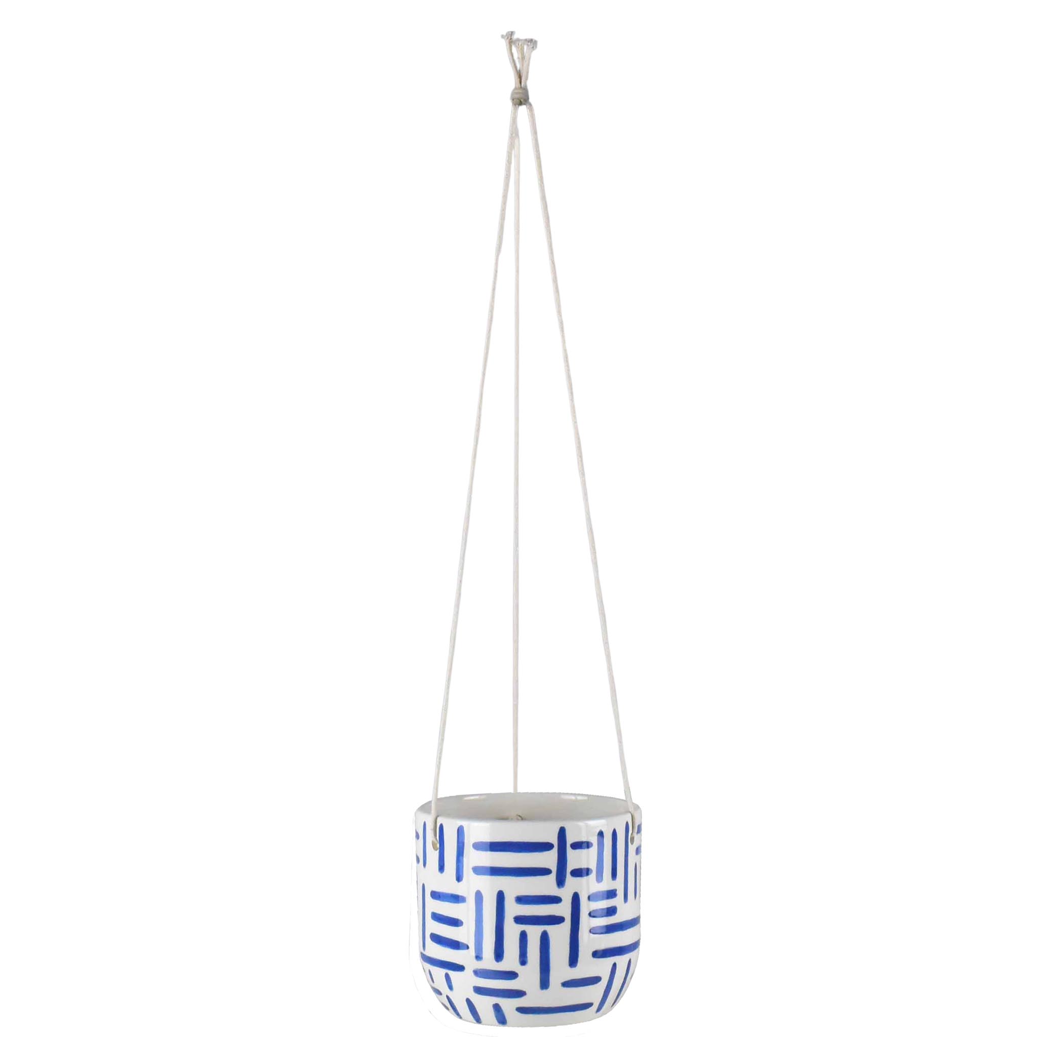 Hanging Plant Pot Mateo - Stripe Safari Gift