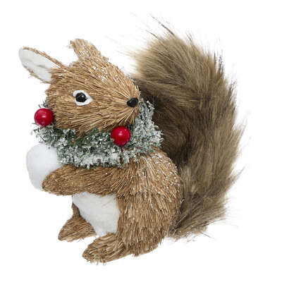 Polystyrene Squirrel 18cm Gift