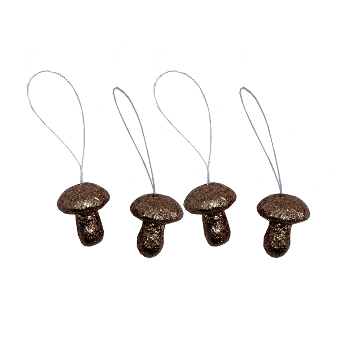 Hanging Mushroom Bronze X4 4.5cm Gift