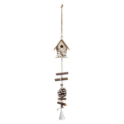 Hanging Wooden House 49cm Assortment Gift