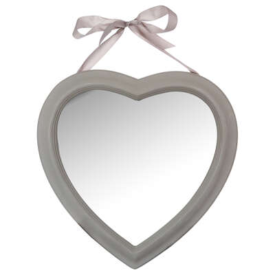 Heart Shaped Mirror 40x40cm Assortment Gift