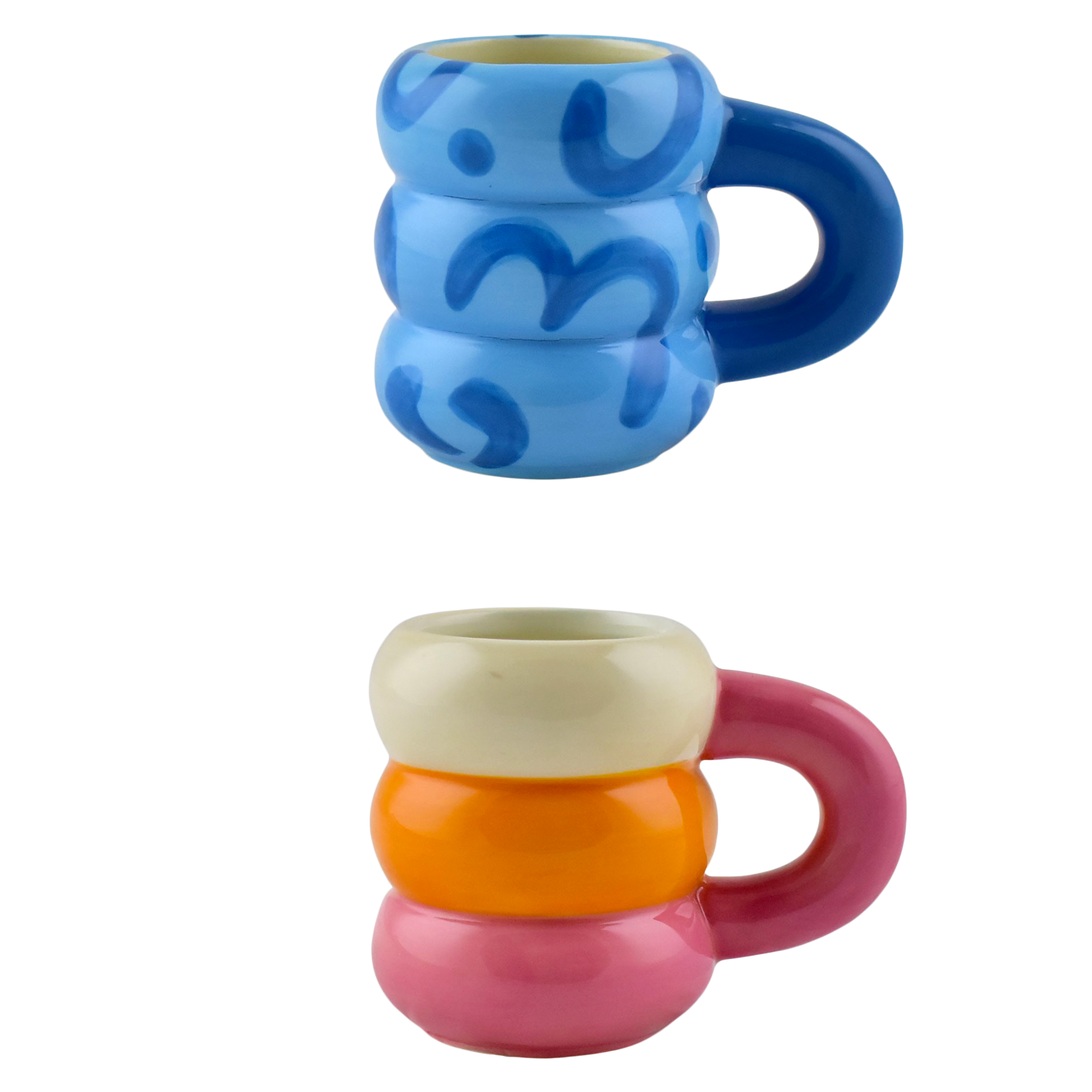 Espresso Mug Rosa - 2 Assorted Gift
